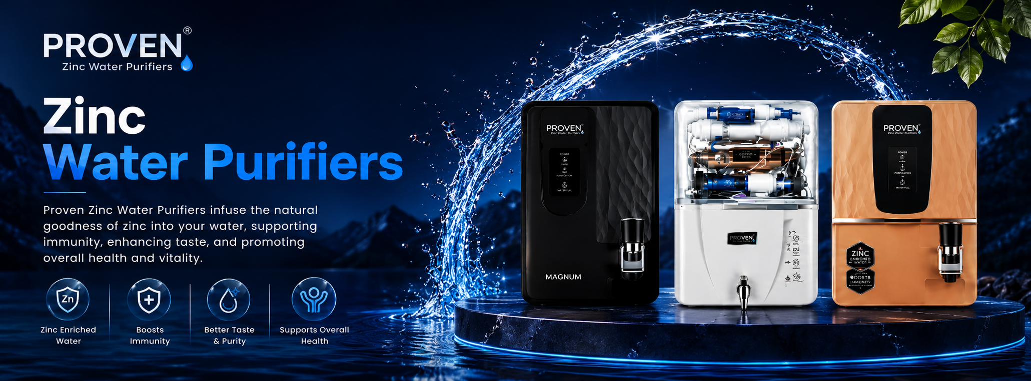 Zinc Water Purifiers