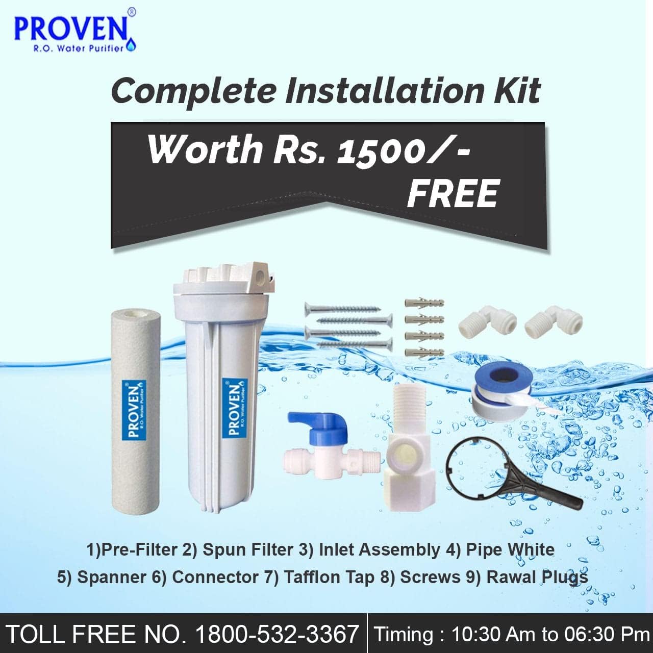 Proven Swift Aqua RO + UV + UF Water Purifier | Copper Zinc Alkaline Technology | TDS Controller | 15L Storage | ISI Certified | 12-Stage Purification | For All Water Types | Made in India