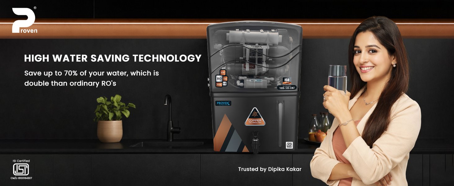 Proven Aqua RO Water Purifier for Home 12L Storage | 12 Stage Purification TDS Adjuster, RO+UV+COPPER+ZINC. Advance MTDS and HTDS Membrane, Suitable for all type water with 1 Year Warranty. — detail 7