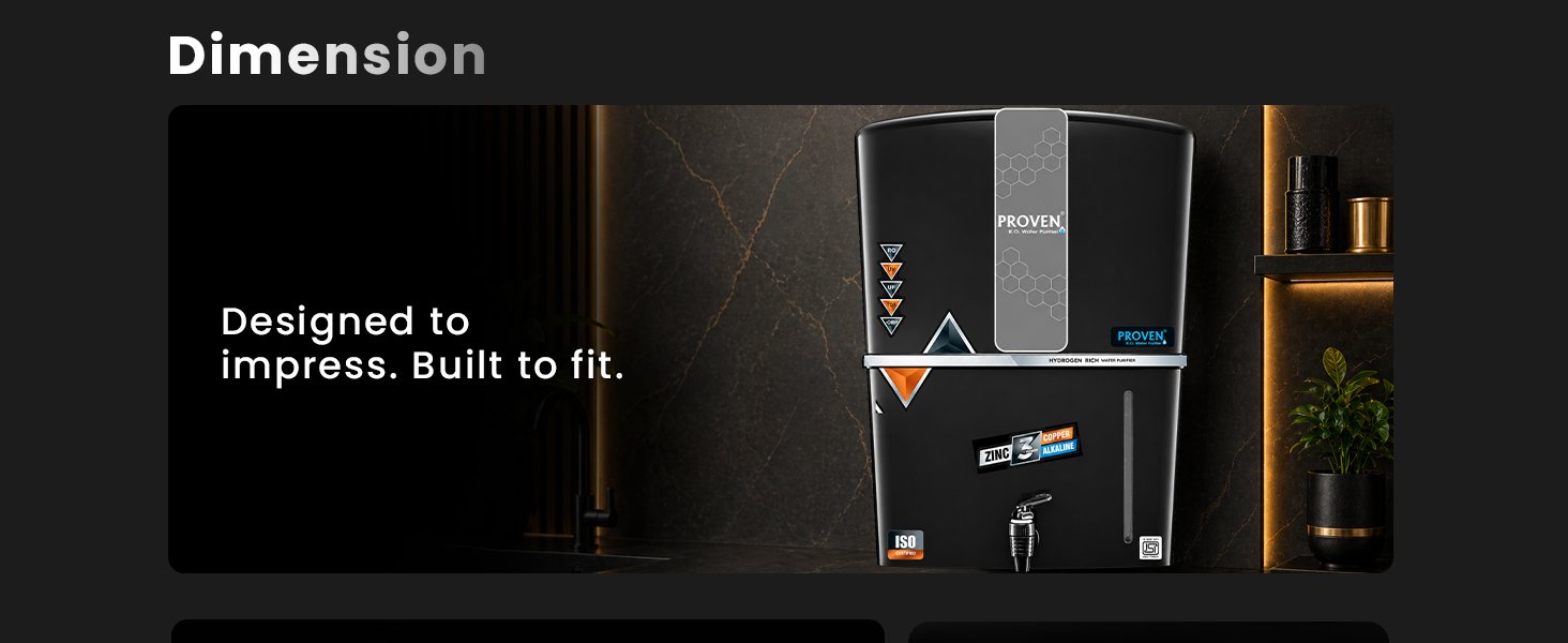 Proven Eleven ISI Mark Curvv RO Water Purifier | Borewell Water Suitable | Zinc, Copper, Alkaline, Hydrogen | 12L | RO+UV+UF+TDS+PF+Mineral | Free Pre-Filter | 12-Stage | Made in India | 1 Yr Warranty — detail 5