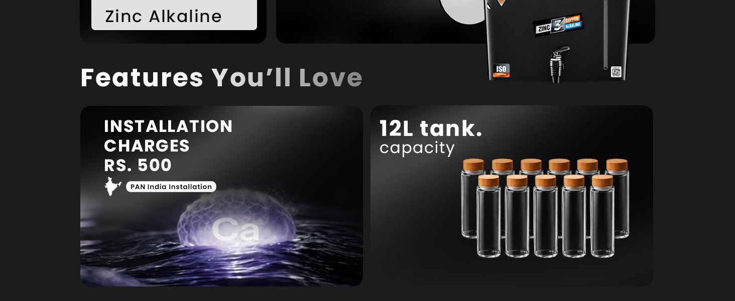 Proven Eleven ISI Mark Curvv RO Water Purifier | Borewell Water Suitable | Zinc, Copper, Alkaline, Hydrogen | 12L | RO+UV+UF+TDS+PF+Mineral | Free Pre-Filter | 12-Stage | Made in India | 1 Yr Warranty — detail 4